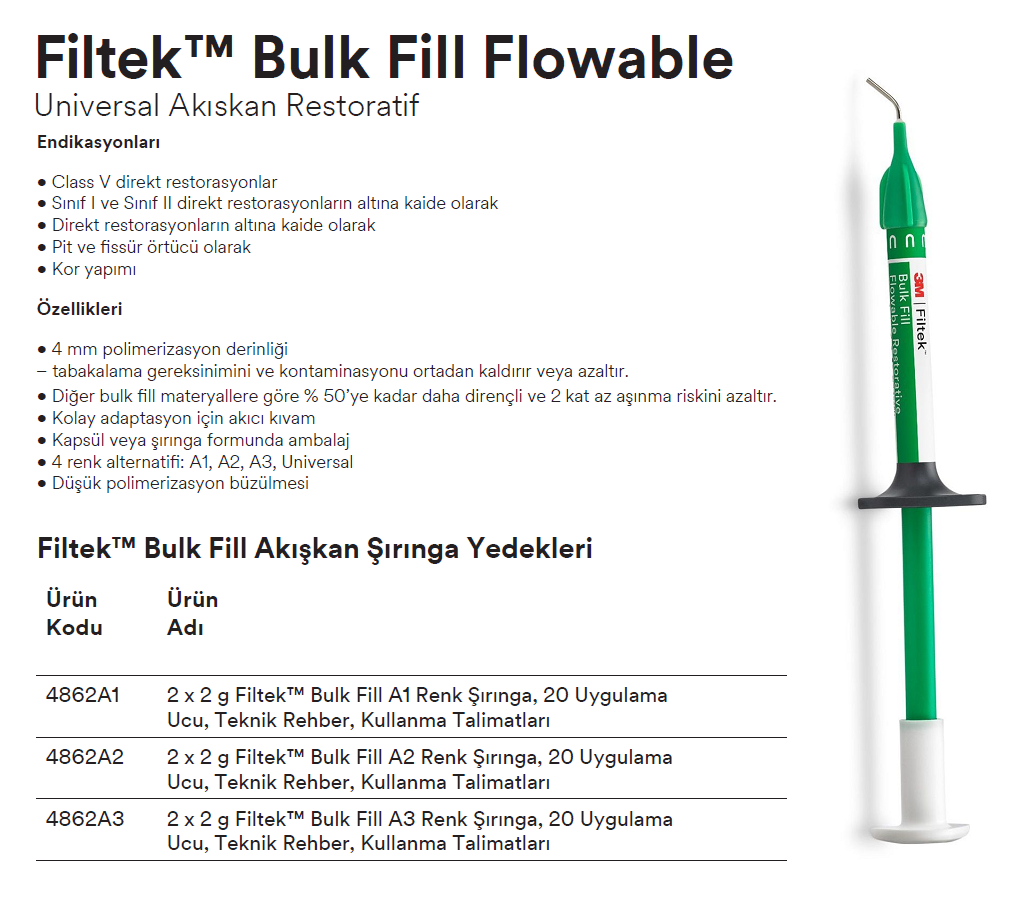 3M Filtek Bulk Fill Flowable